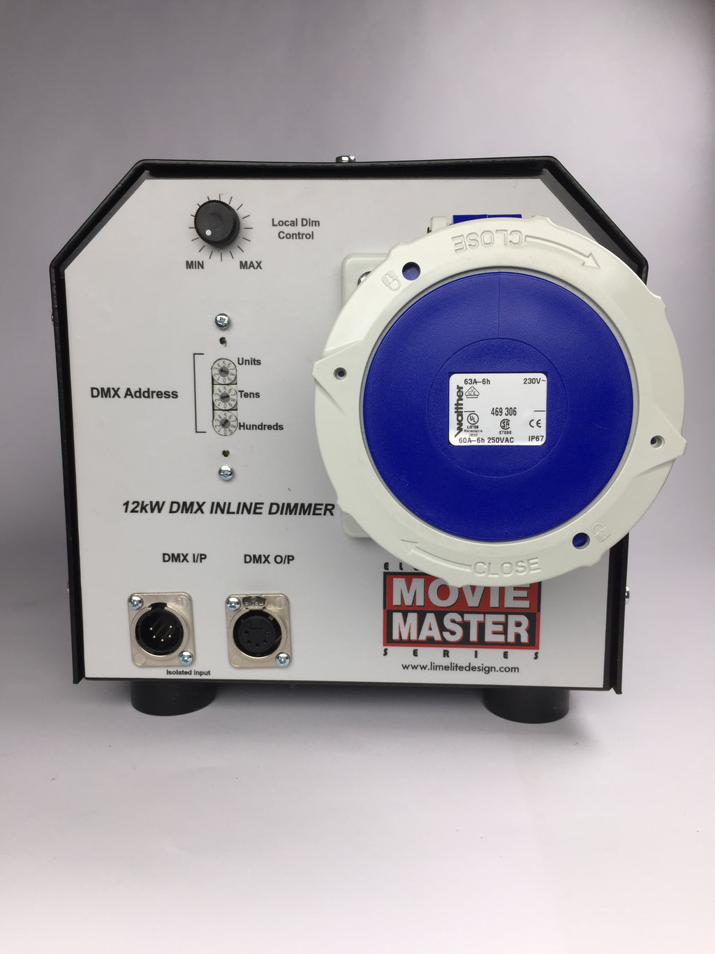 12KW DMX Inline Dimmer (non-DMX available)